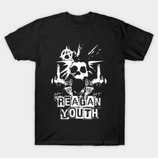 reagan youth skeleton punk T-Shirt